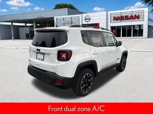 Alpine White Clearcoat 2023 Jeep Renegade Upland