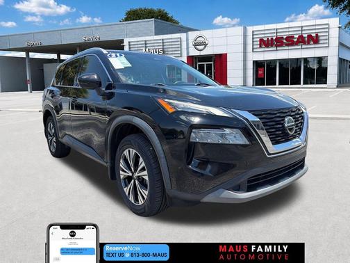 Super Black 2021 Nissan Rogue SV