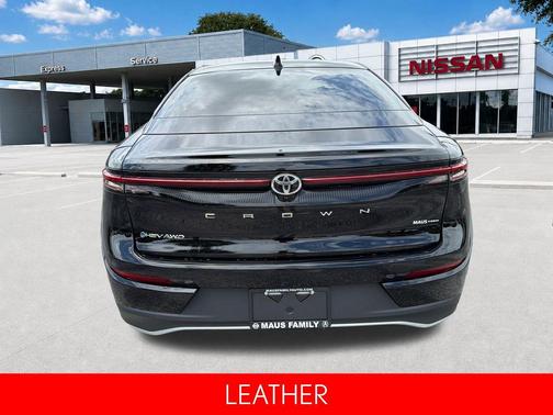Black 2025 Toyota Crown XLE