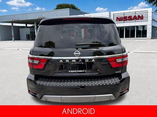 Super Black 2024 Nissan Armada SV 4WD