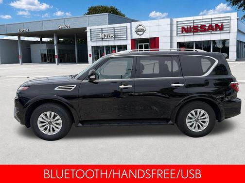 Super Black 2024 Nissan Armada SV 4WD