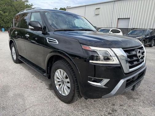 Super Black 2024 Nissan Armada SV 4WD