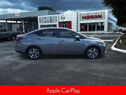 Gun Metallic 2024 Nissan Versa 1.6 SV