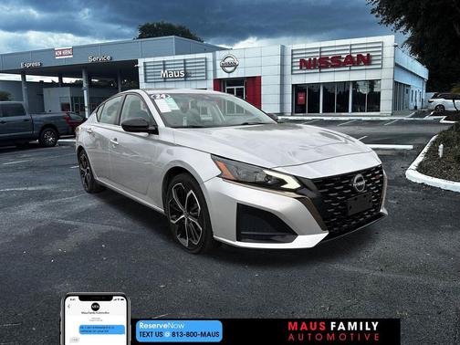 Brilliant Silver Metallic 2024 Nissan Altima SR FWD