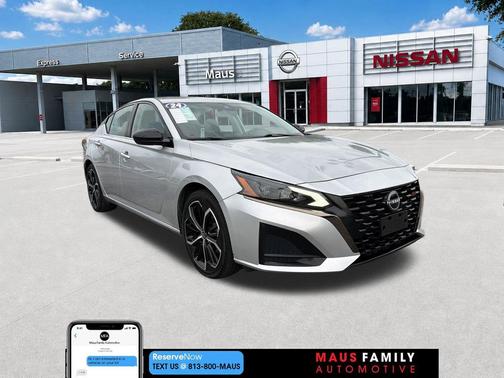 Brilliant Silver Metallic 2024 Nissan Altima SR FWD