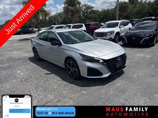 Brilliant Silver Metallic 2024 Nissan Altima SR FWD