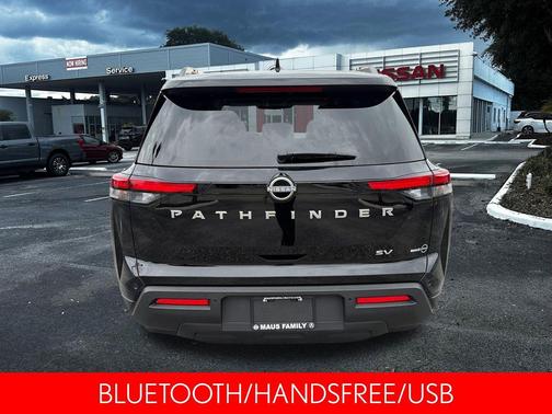 Super Black 2024 Nissan Pathfinder SV FWD