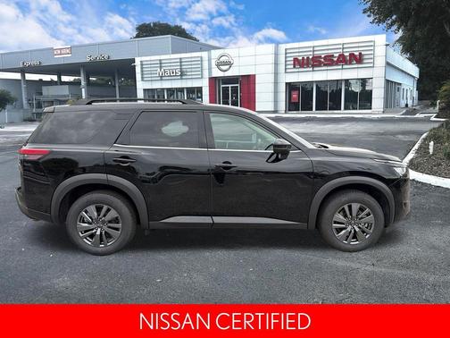 Super Black 2024 Nissan Pathfinder SV FWD