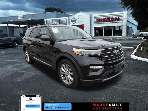 Agate Black Metallic 2021 Ford Explorer XLT