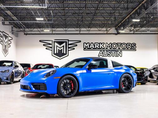 Shark Blue 2024 Porsche 911 Targa 4