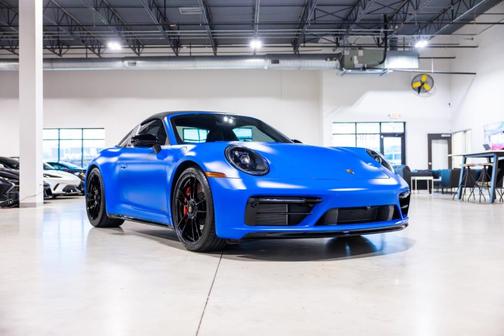 Shark Blue 2024 Porsche 911 Targa 4