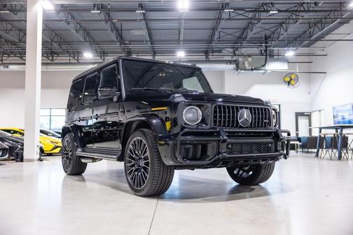 Obsidian Black Metallic 2026 Mercedes-Benz AMG G 63 Base