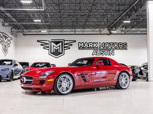 Red 2012 Mercedes-Benz SLS AMG Base