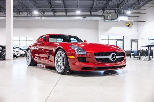 Red 2012 Mercedes-Benz SLS AMG Base