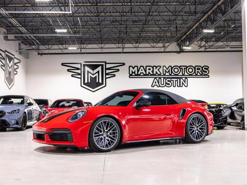 Red 2024 Porsche 911 Turbo S