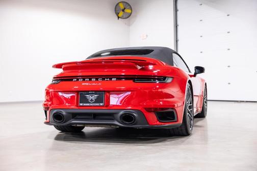 Red 2024 Porsche 911 Turbo S