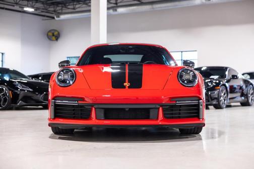 Red 2024 Porsche 911 Turbo S