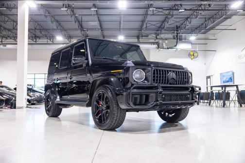 Obsidian Black Metallic 2025 Mercedes-Benz AMG G 63 4MATIC