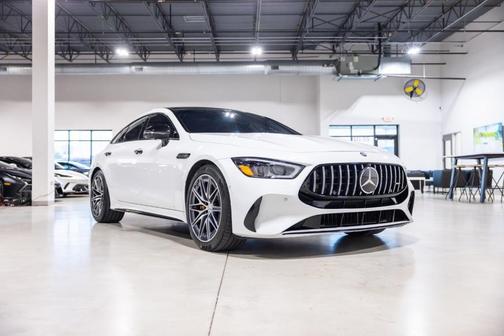 MANUFAKTUR Moonlight White Metallic 2024 Mercedes-Benz AMG GT 63 S E Performance