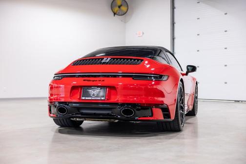 Red 2022 Porsche 911 Targa