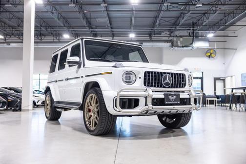 MANUFAKTUR Moonlight White Metallic 2025 Mercedes-Benz AMG G 63 4MATIC