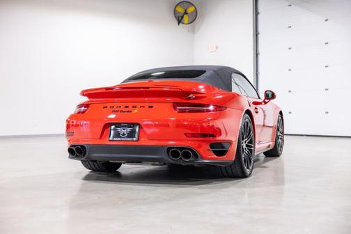 Red 2014 Porsche 911 Turbo