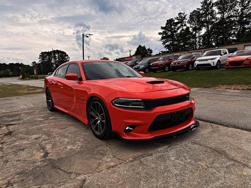 Orange 2016 Dodge Charger R/T Scat Pack