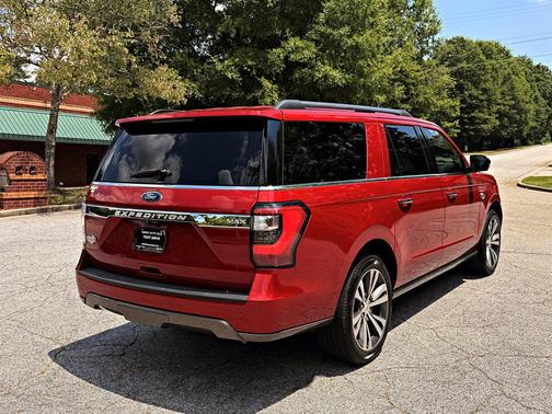 Red 2020 Ford Expedition Max King Ranch