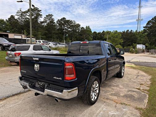 Blue 2020 RAM 1500 Laramie