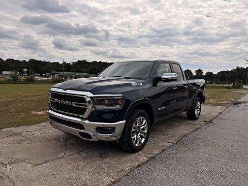 Blue 2020 RAM 1500 Laramie