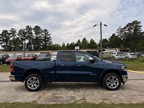 Blue 2020 RAM 1500 Laramie