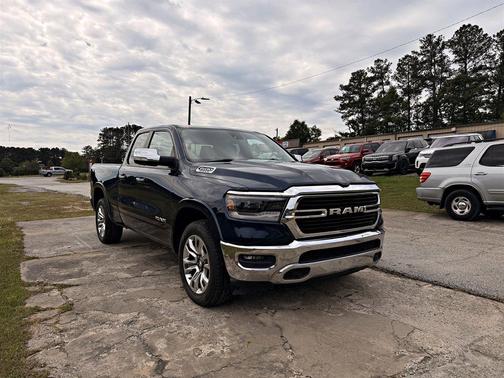 Blue 2020 RAM 1500 Laramie
