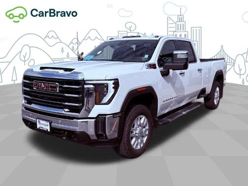 Summit White 2024 GMC Sierra 2500 SLT