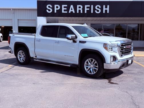Summit White 2021 GMC Sierra 1500 SLT