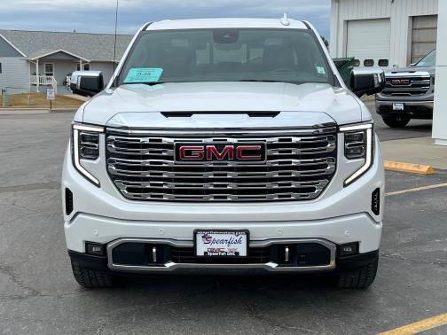 White Frost Tricoat 2023 GMC Sierra 1500 Denali