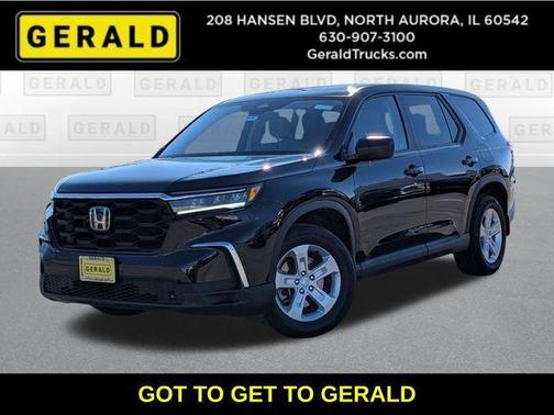 Crystal Black Pearl 2024 Honda Pilot LX