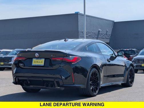 Black Sapphire Metallic 2023 BMW M4 Competition xDrive