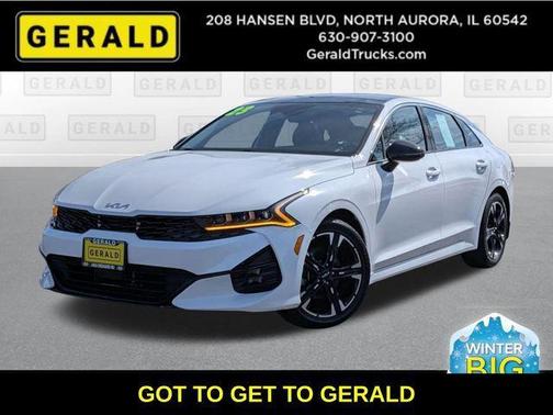 Glacial White Pearl 2023 Kia K5 GT-Line