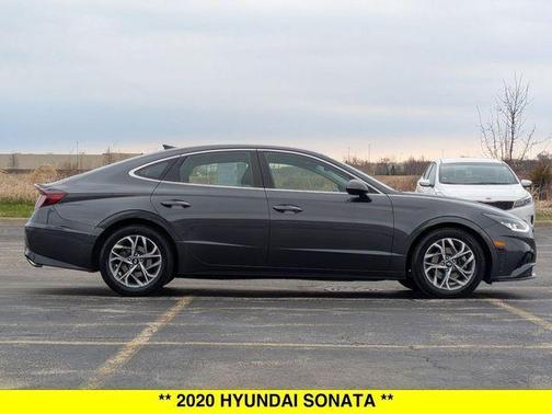 Portofino Gray 2020 Hyundai SONATA SEL