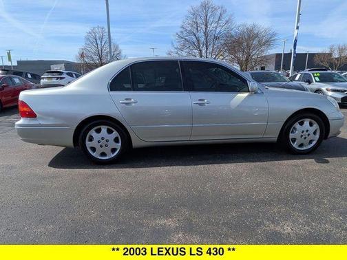 Millennium Silver Metallic 2003 Lexus LS 430 Base
