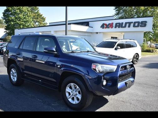 Nautical Blue Metallic 2017 Toyota 4Runner SR5 Premium
