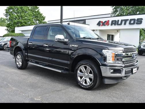 Shadow Black 2018 Ford F-150 Lariat