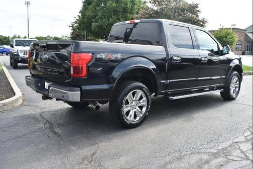 Shadow Black 2018 Ford F-150 Lariat