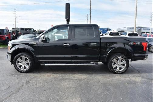 Shadow Black 2018 Ford F-150 Lariat