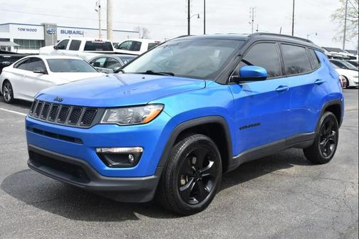 Laser Blue Pearlcoat 2019 Jeep Compass Latitude