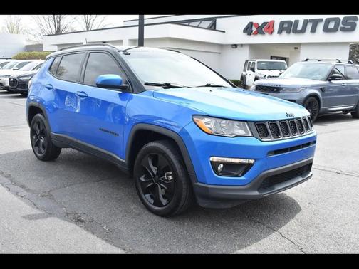 Laser Blue Pearlcoat 2019 Jeep Compass Latitude
