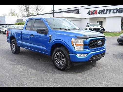 Velocity Blue Metallic 2021 Ford F-150 XL