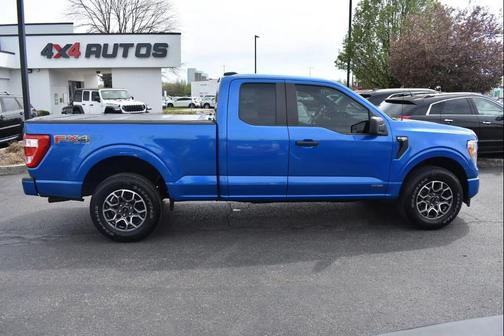 Velocity Blue Metallic 2021 Ford F-150 XL