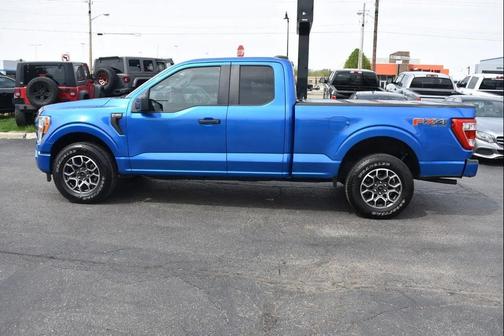 Velocity Blue Metallic 2021 Ford F-150 XL