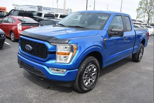 Velocity Blue Metallic 2021 Ford F-150 XL